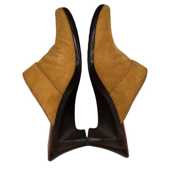 2/20 SALE  AK iflex Clogs mules Shoes Brown leather - Picture 4 of 8